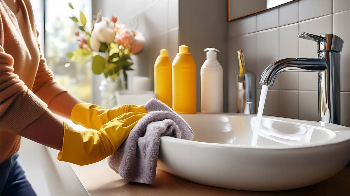 Cleaning Sink