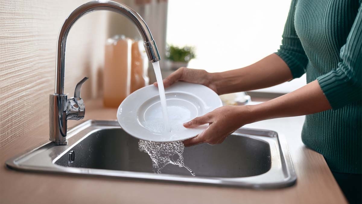 Washing Dishes