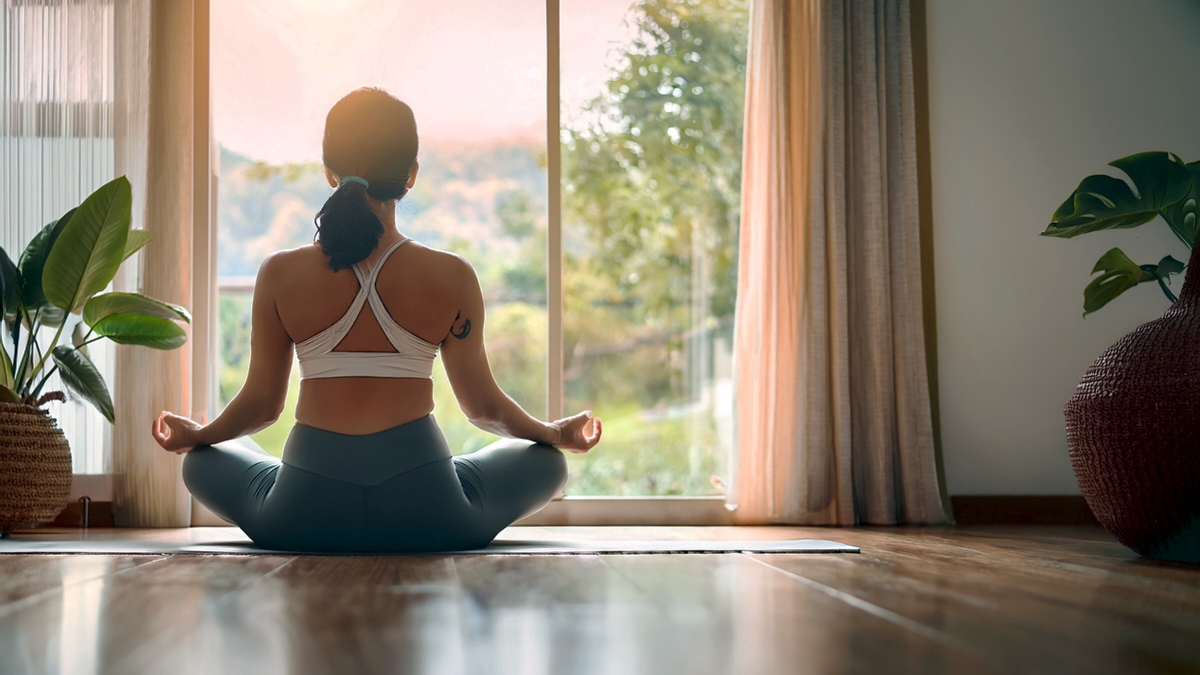 Woman Meditating